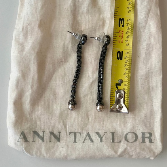 Ann Taylor Chain Drop Earrings - Picture 5 of 7